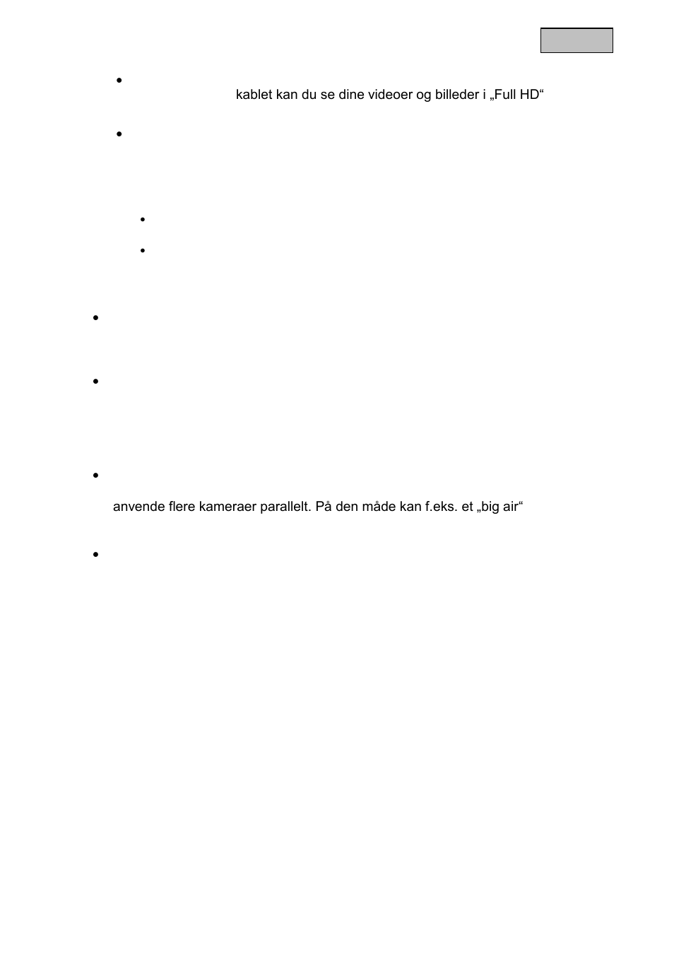 Tips og tricks til vellykkde optagelser | ABUS TVVR11002 User Manual | Page 83 / 134