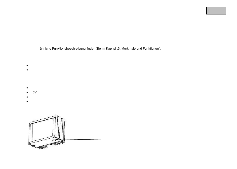 Lieferumfang, Merkmale und funktionen, Beschreibung der strahler | ABUS TVAC711x0 User Manual | Page 10 / 90