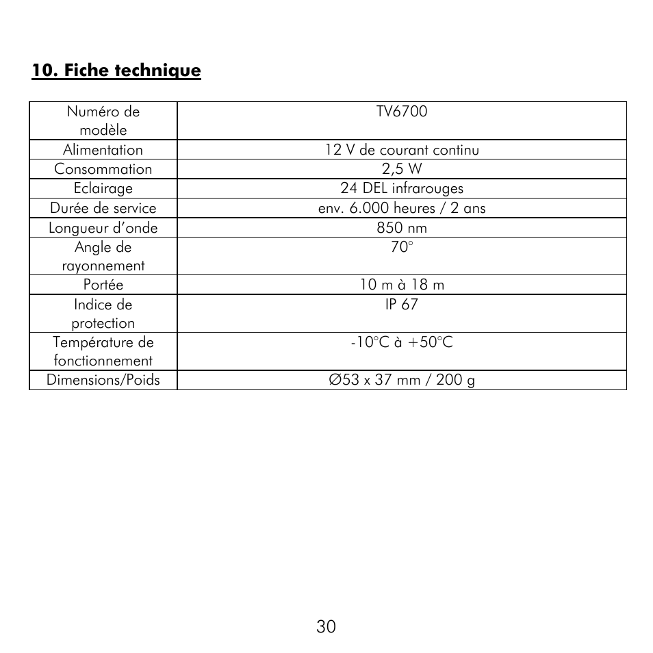 ABUS TV6700 User Manual | Page 30 / 60