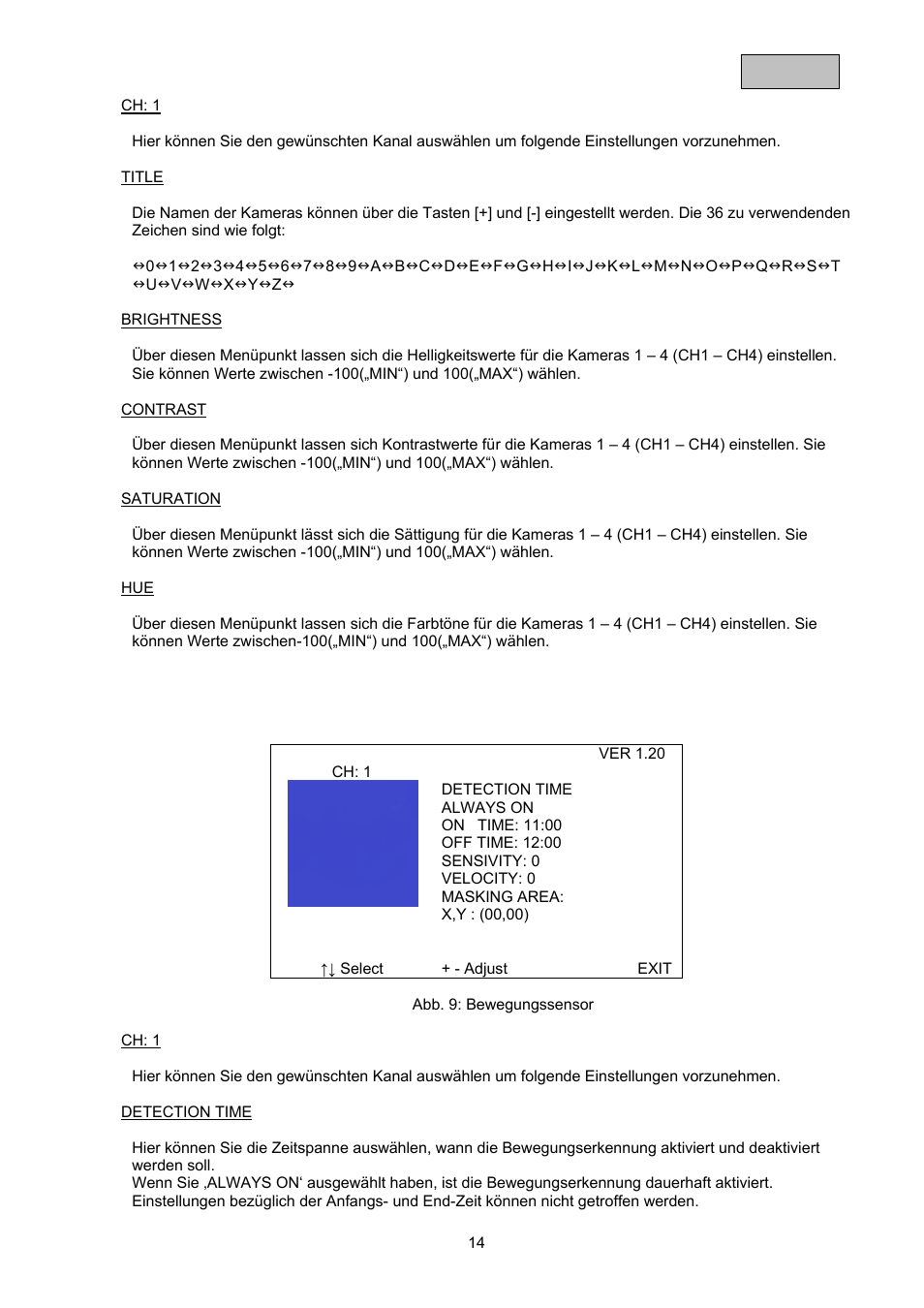 ABUS TVAC21000 User Manual | Page 17 / 98