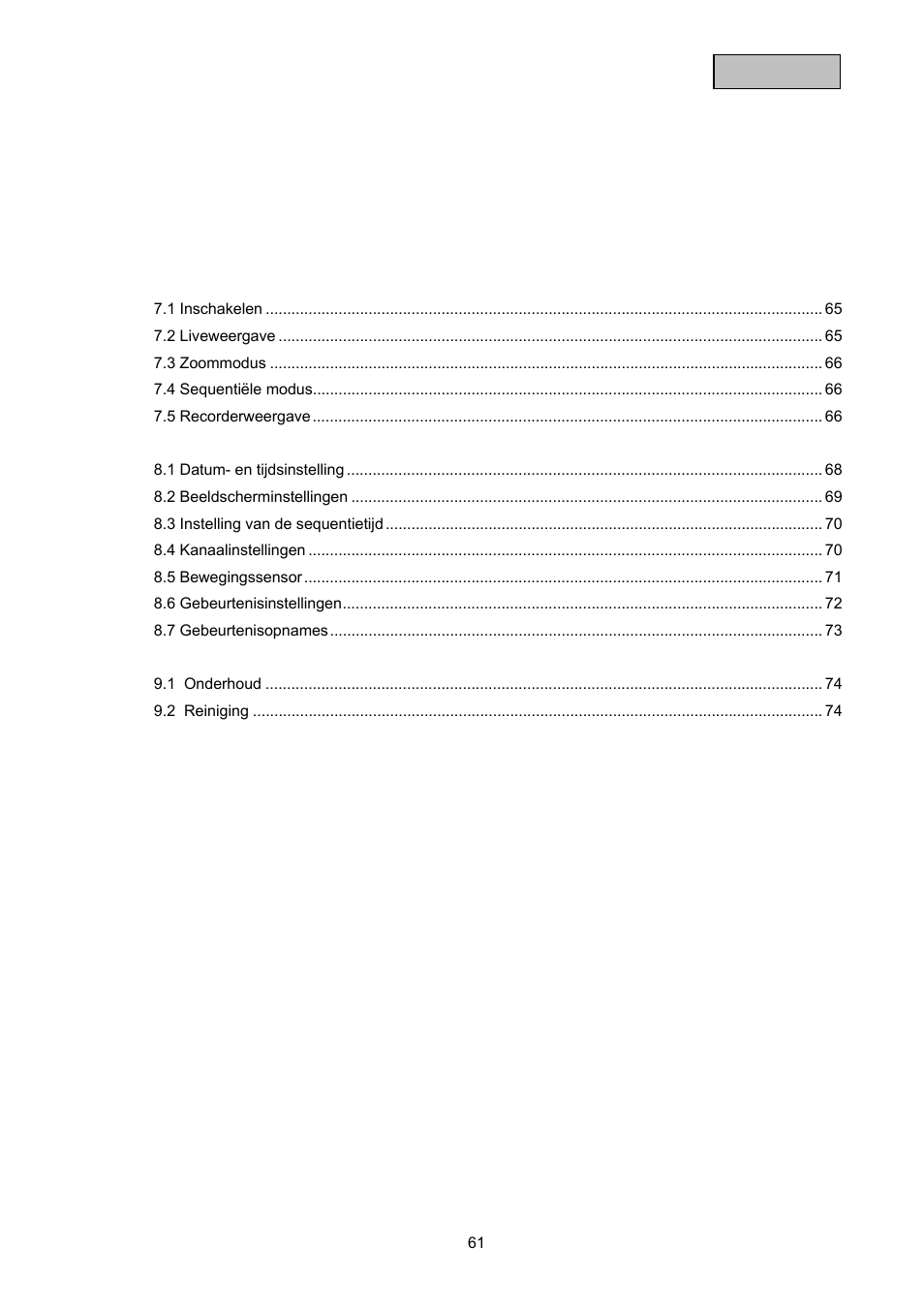 ABUS TVAC21000 User Manual | Page 64 / 98