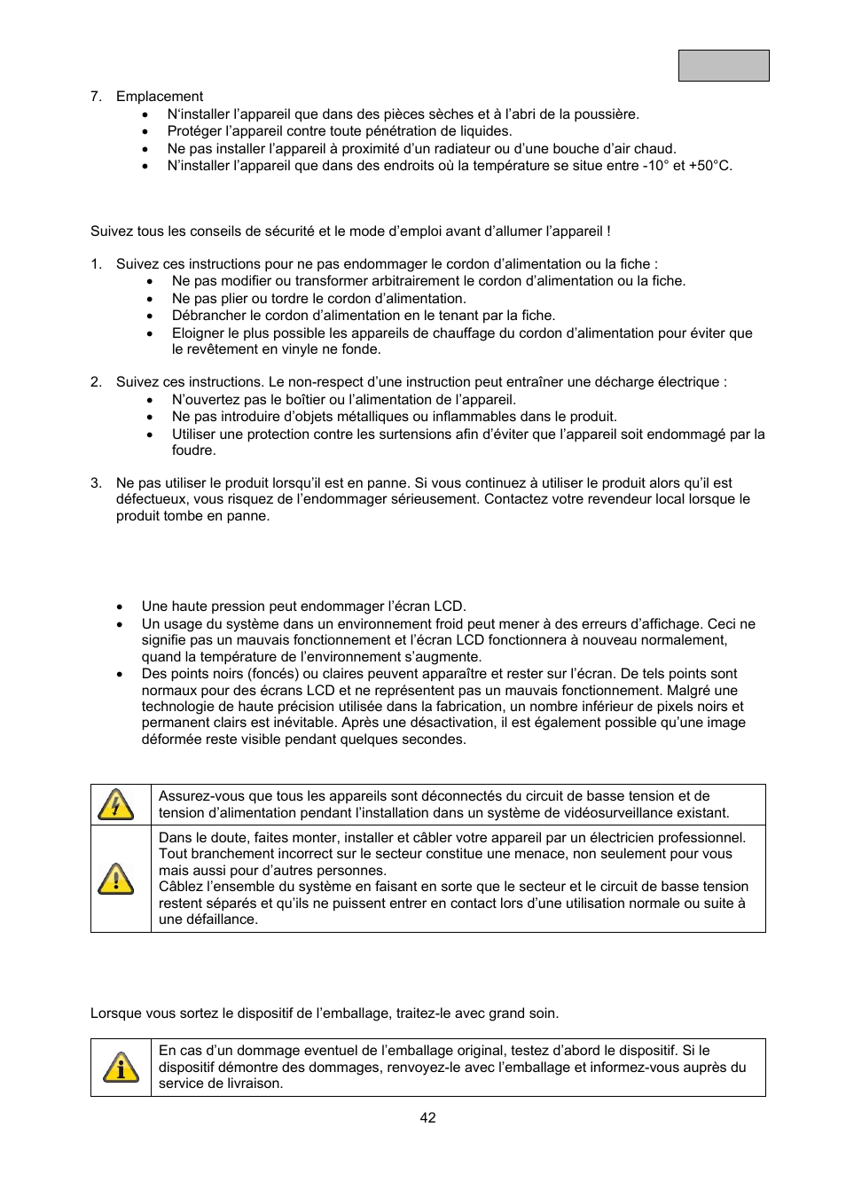 ABUS TVAC10000 User Manual | Page 42 / 92