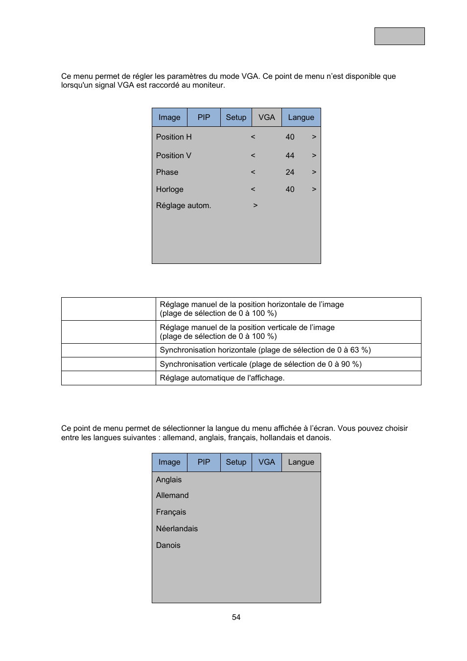 ABUS TVAC10000 User Manual | Page 54 / 92