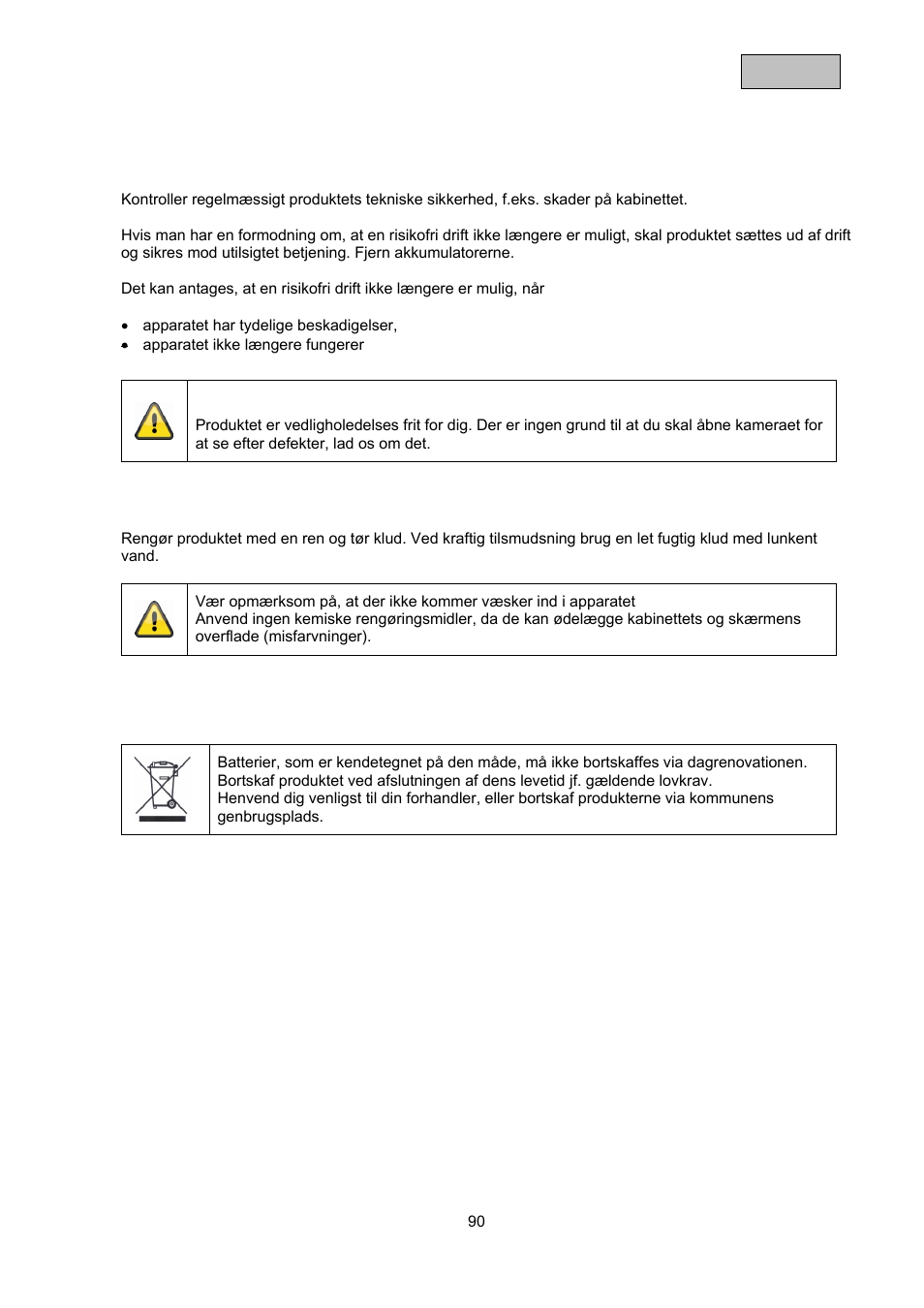 ABUS TVAC10000 User Manual | Page 90 / 92