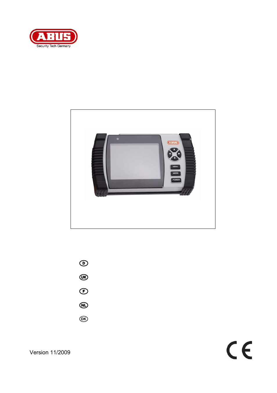 ABUS TVAC10100 User Manual | 76 pages