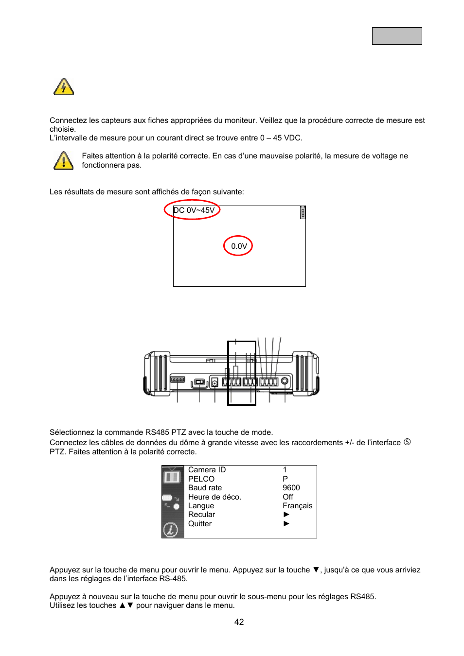 ABUS TVAC10100 User Manual | Page 42 / 76