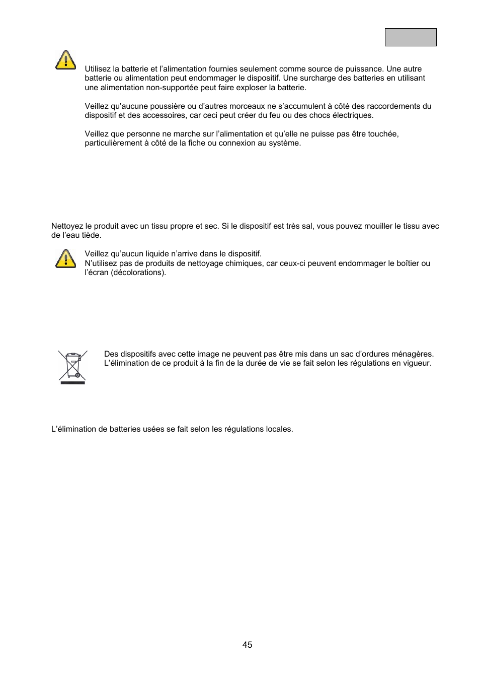 ABUS TVAC10100 User Manual | Page 45 / 76