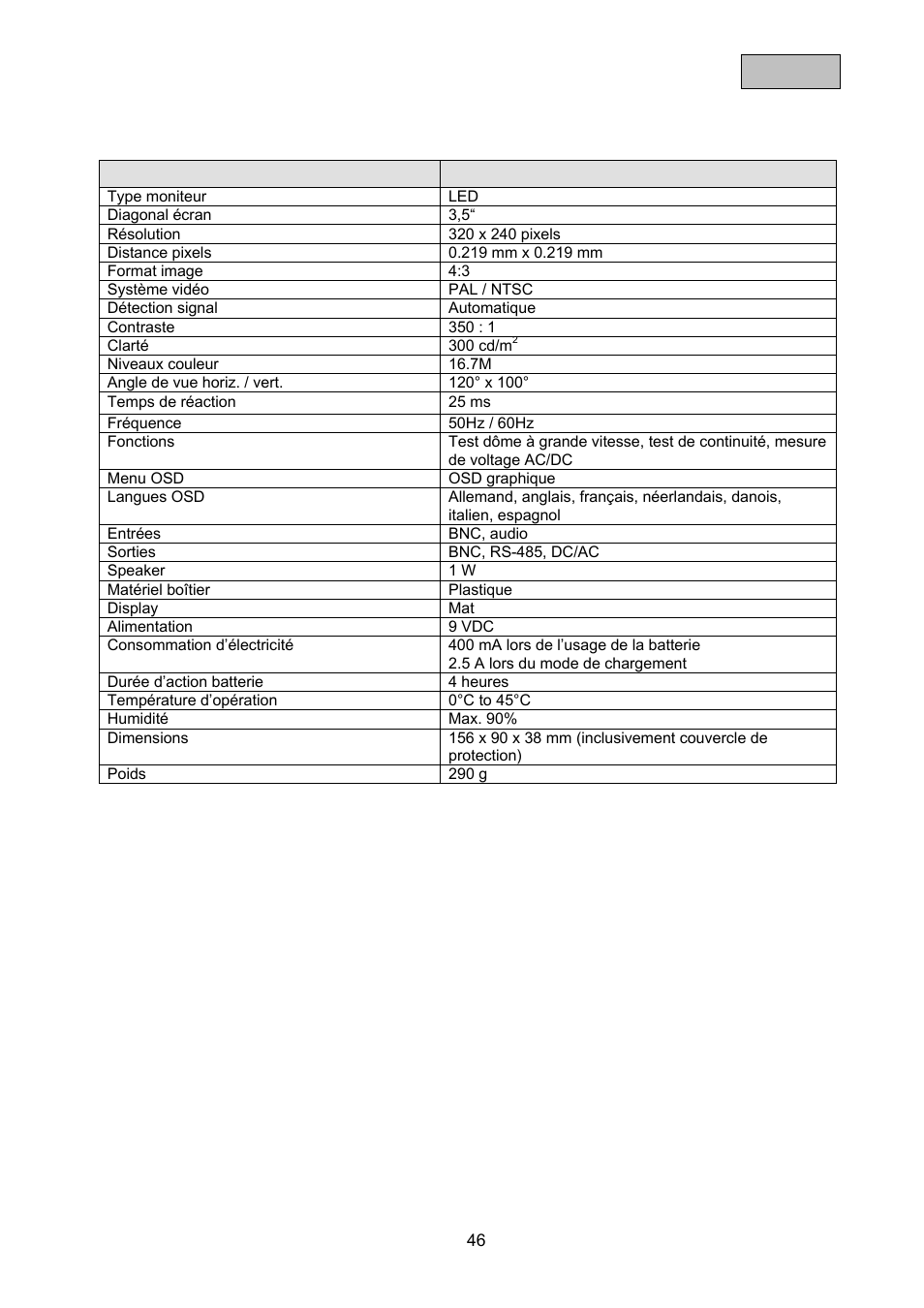 ABUS TVAC10100 User Manual | Page 46 / 76
