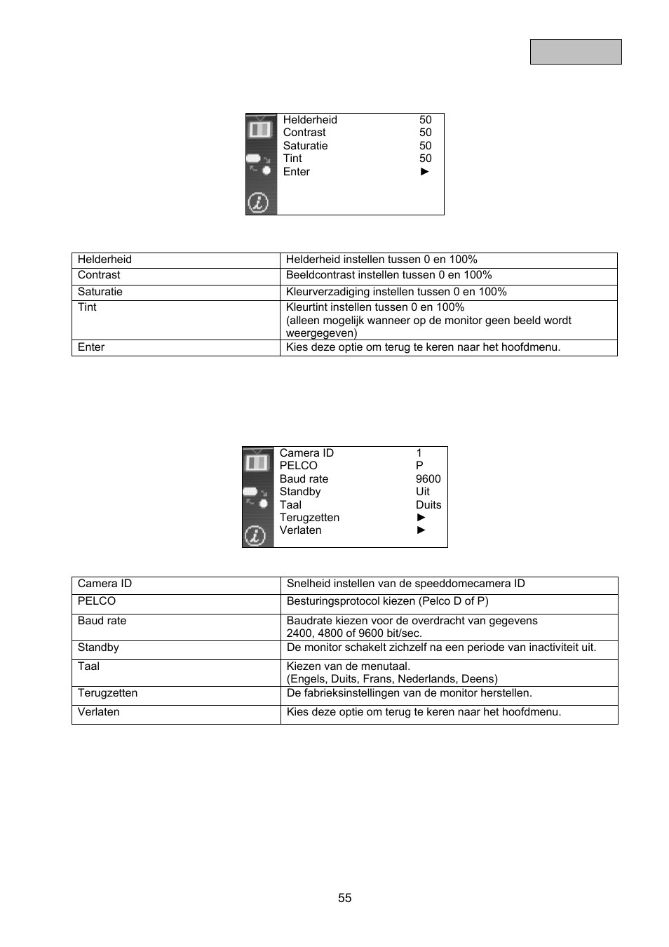 ABUS TVAC10100 User Manual | Page 55 / 76