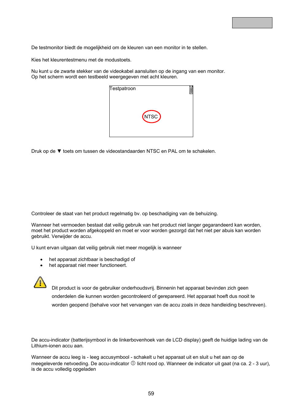 ABUS TVAC10100 User Manual | Page 59 / 76