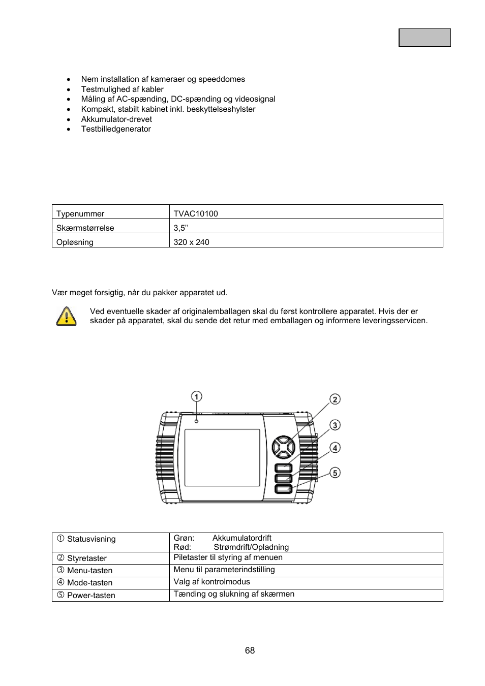 ABUS TVAC10100 User Manual | Page 68 / 76