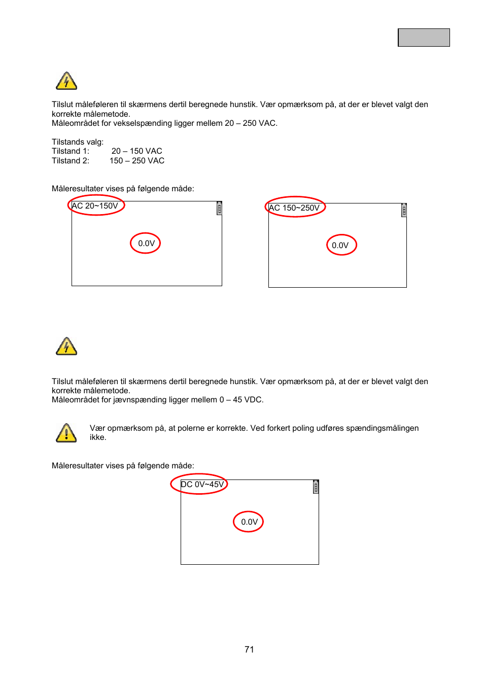 ABUS TVAC10100 User Manual | Page 71 / 76