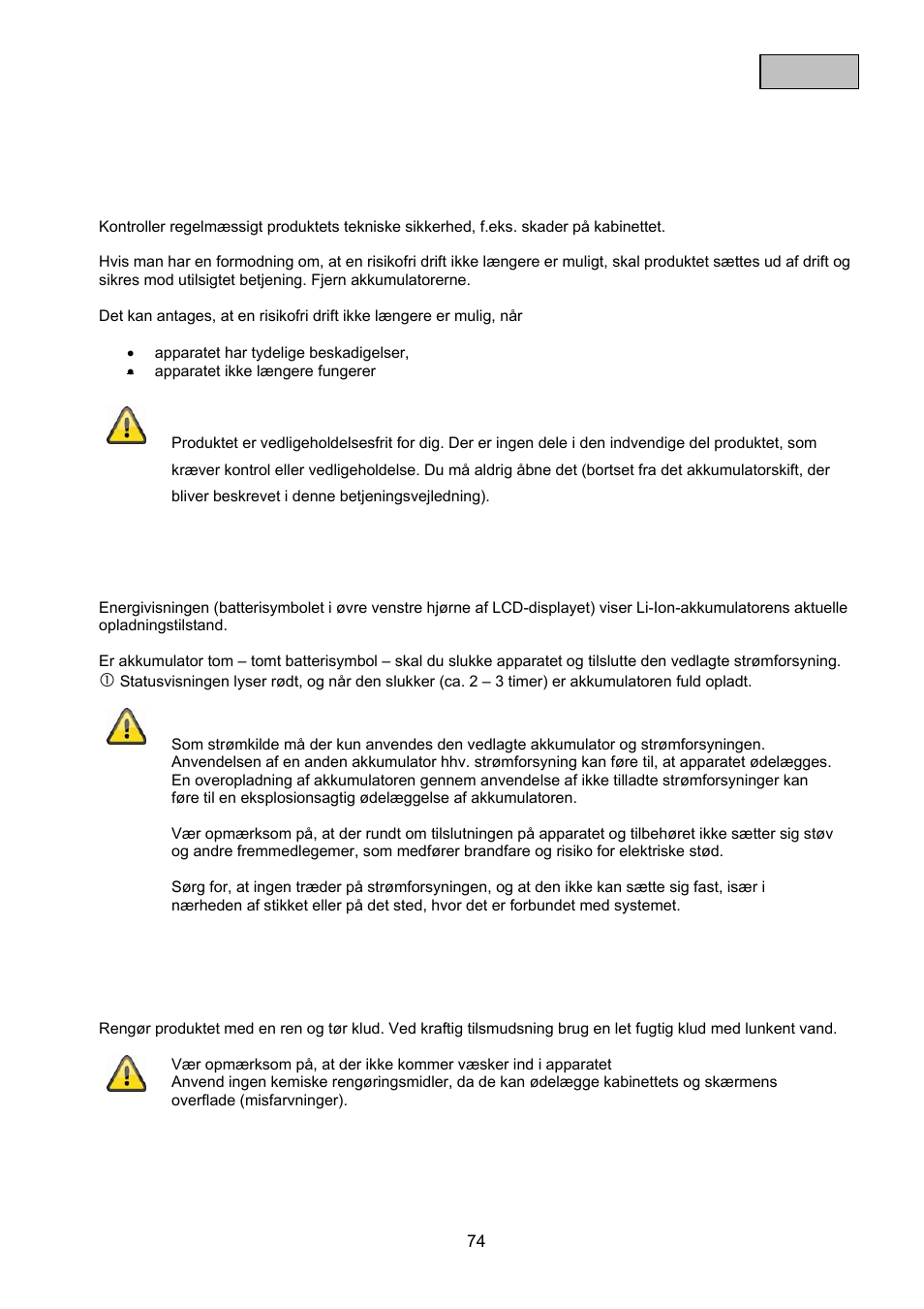 ABUS TVAC10100 User Manual | Page 74 / 76