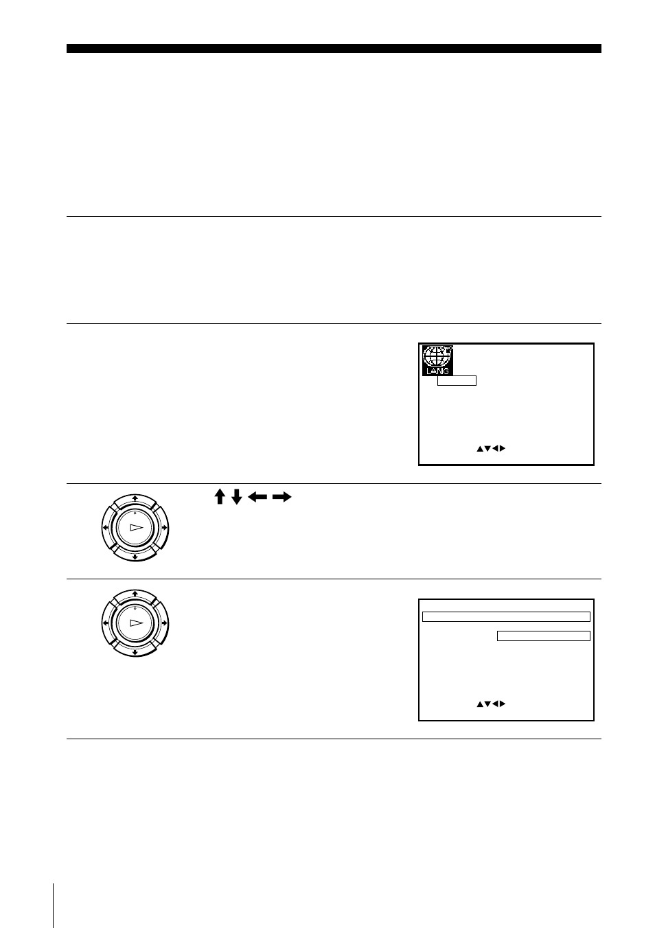 14 ste, Press ok. the country selection menu appears | Sony SLV-SE210D User Manual | Page 14 / 61