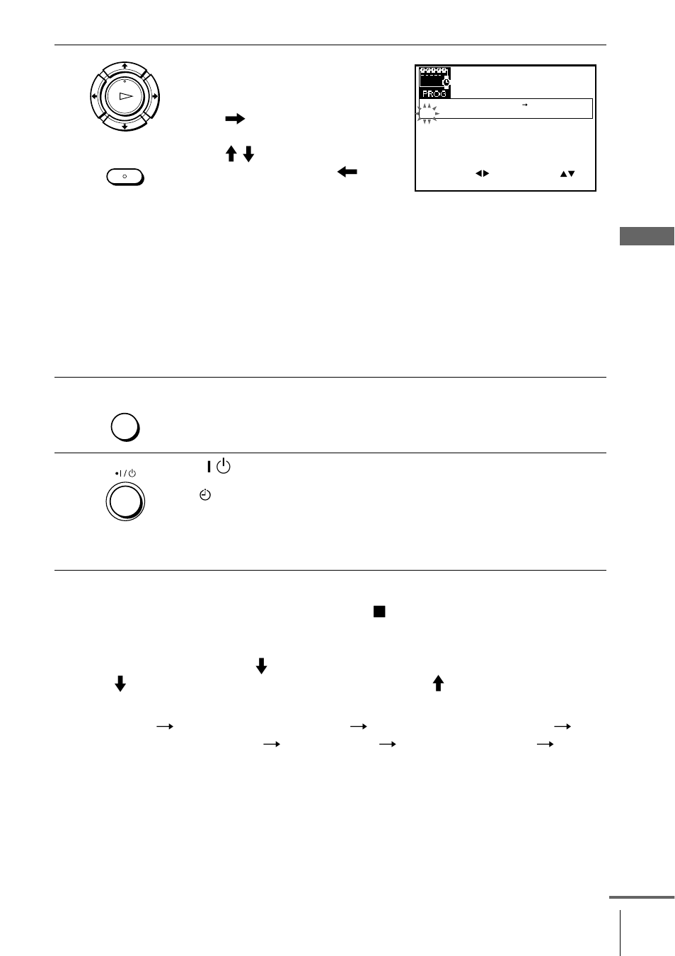 Press menu to exit the menu, Ba si c op er a tio ns | Sony SLV-SE210D User Manual | Page 41 / 61