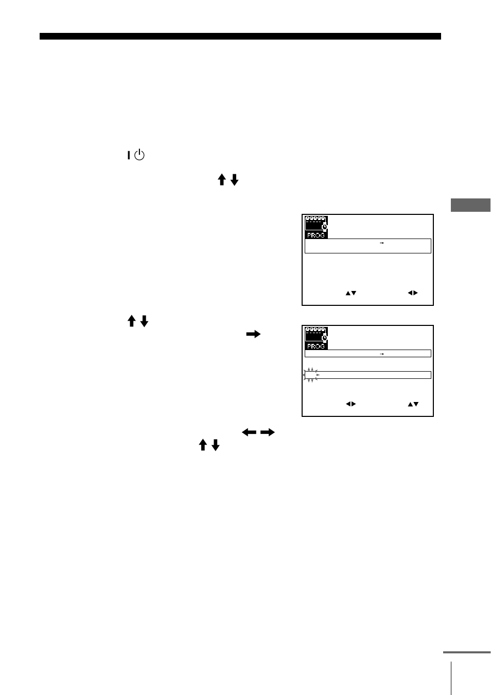 Checking/changing/cancelling timer settings, G, see “checking/changing, Before you start | Press ?/1 to turn on the vcr, Ad ditio n al op er atio ns | Sony SLV-SE210D User Manual | Page 45 / 61