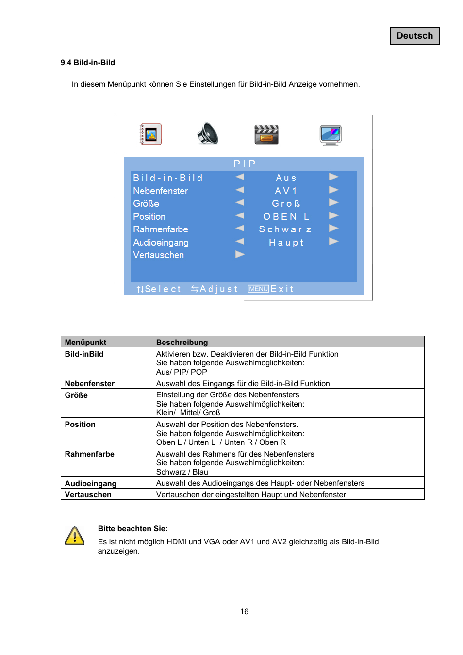 ABUS TVAC10041 Operating instructions User Manual | Page 16 / 99