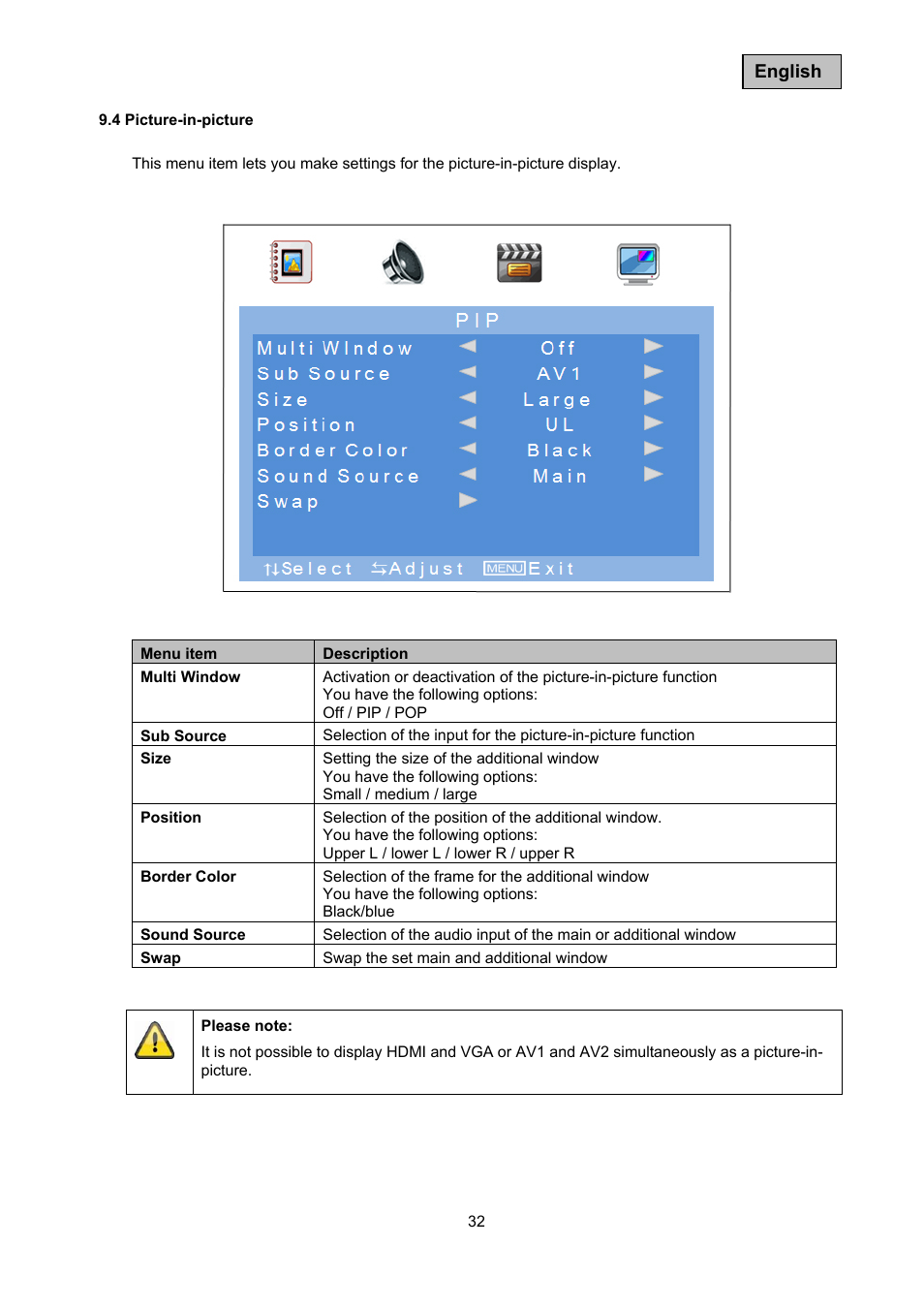 ABUS TVAC10041 Operating instructions User Manual | Page 32 / 99