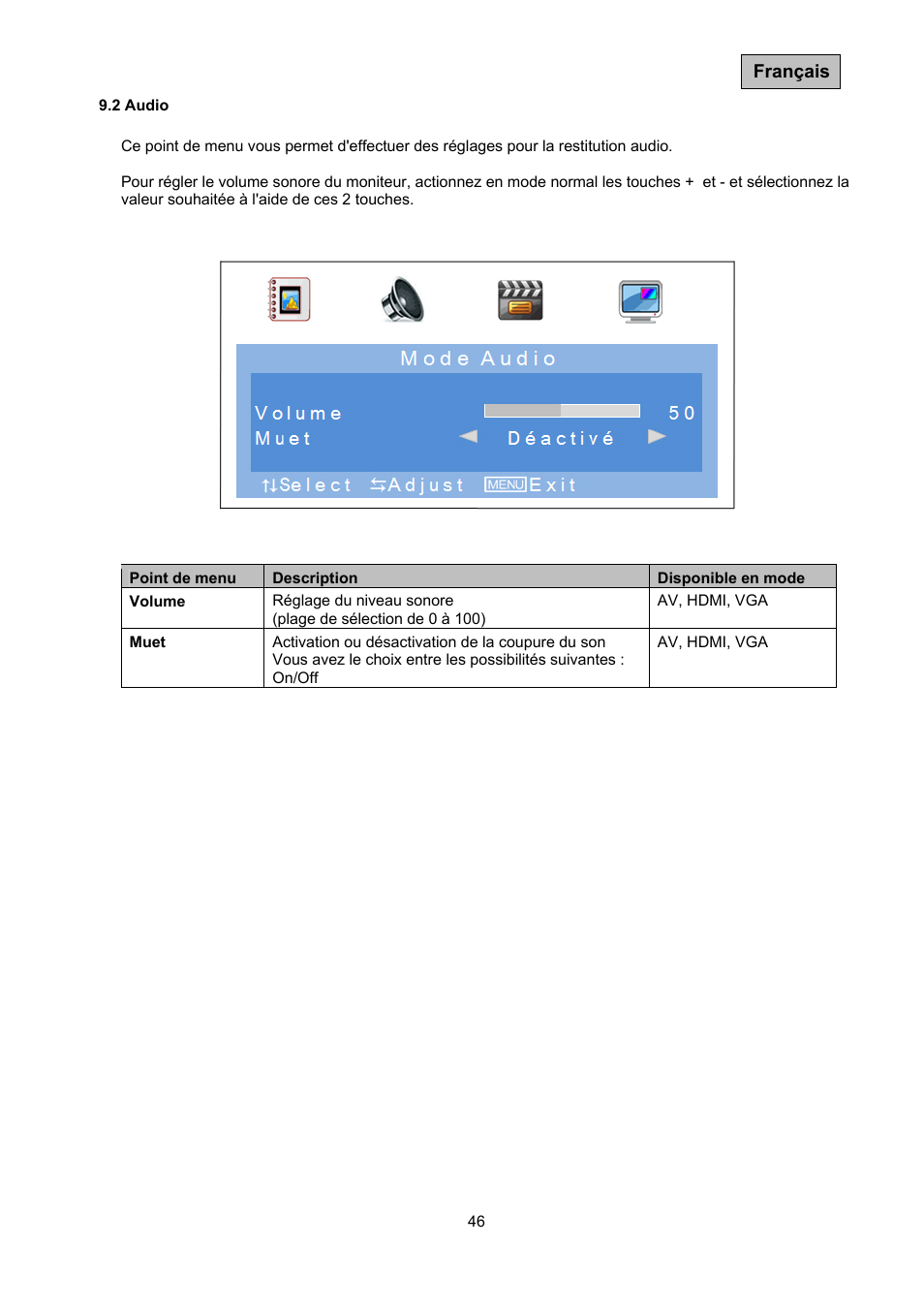 ABUS TVAC10041 Operating instructions User Manual | Page 46 / 99