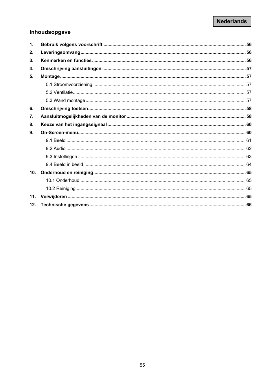 ABUS TVAC10041 Operating instructions User Manual | Page 55 / 99