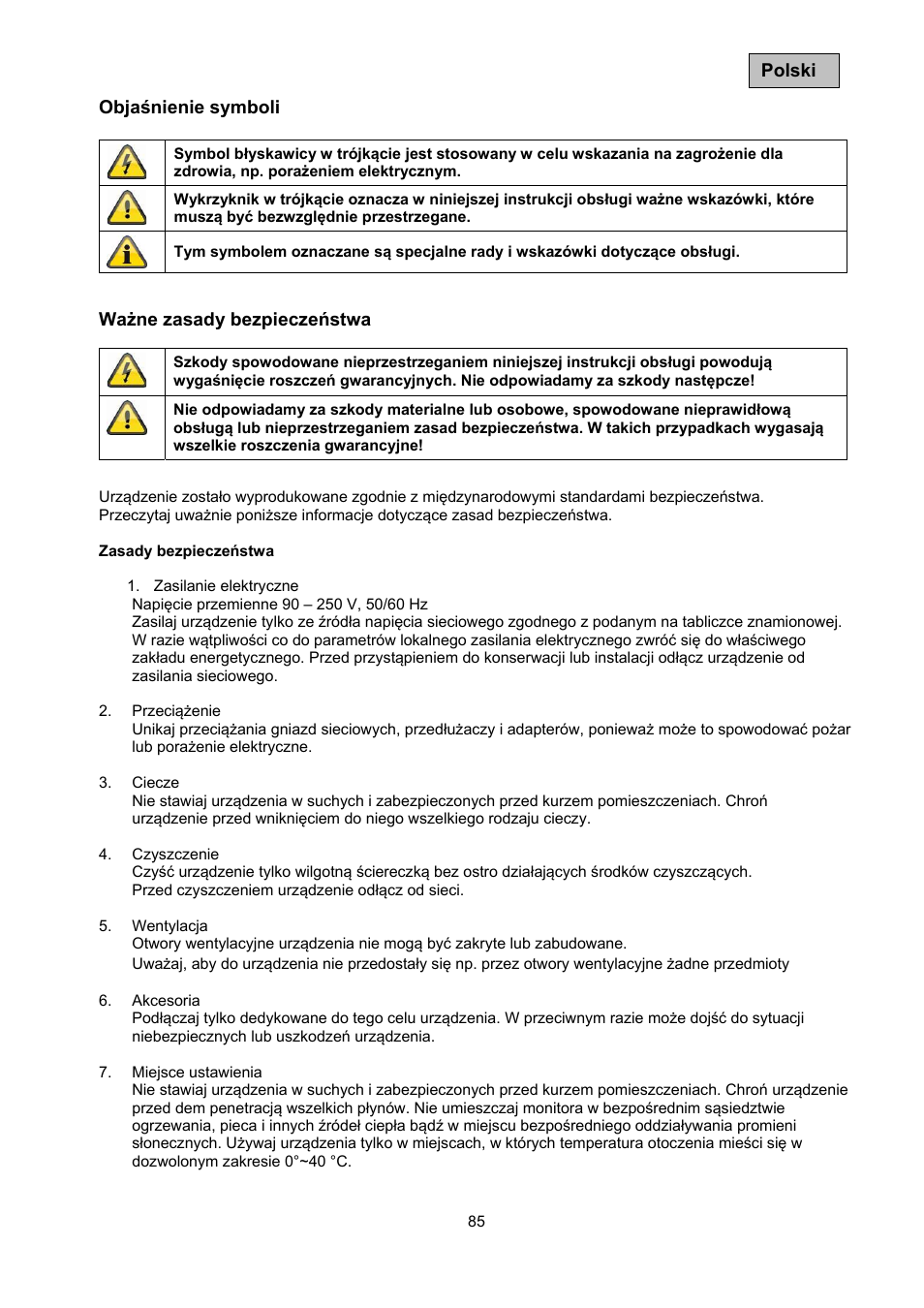 ABUS TVAC10041 Operating instructions User Manual | Page 85 / 99