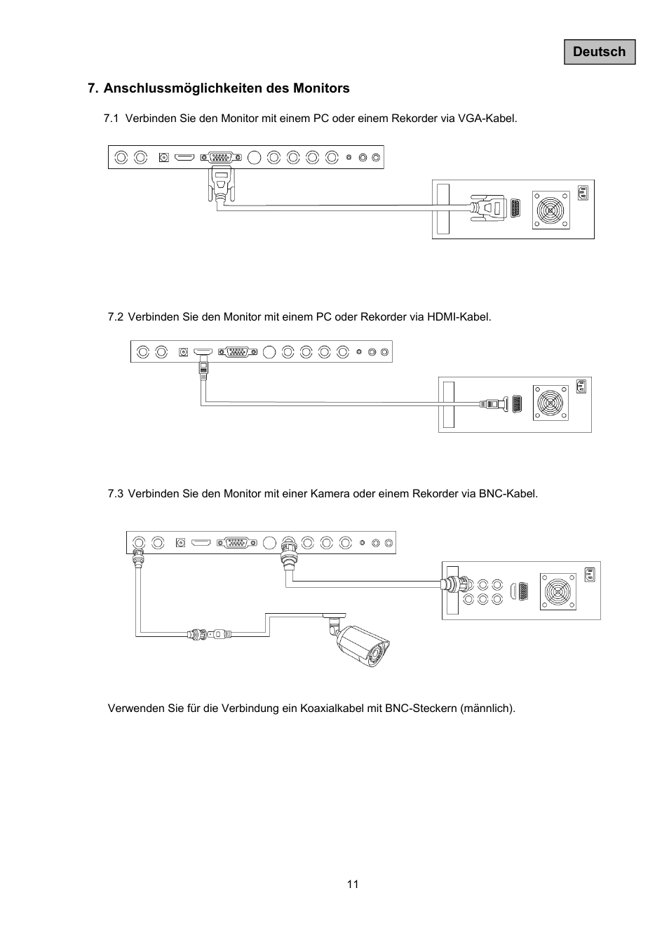 ABUS TVAC10050 Operating instructions User Manual | Page 11 / 117