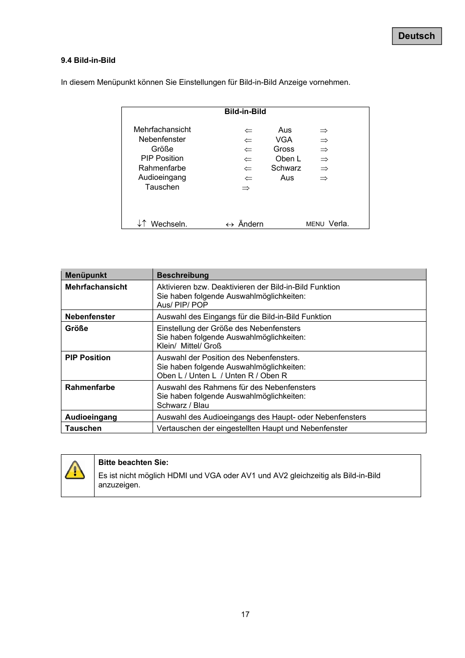 ABUS TVAC10050 Operating instructions User Manual | Page 17 / 117