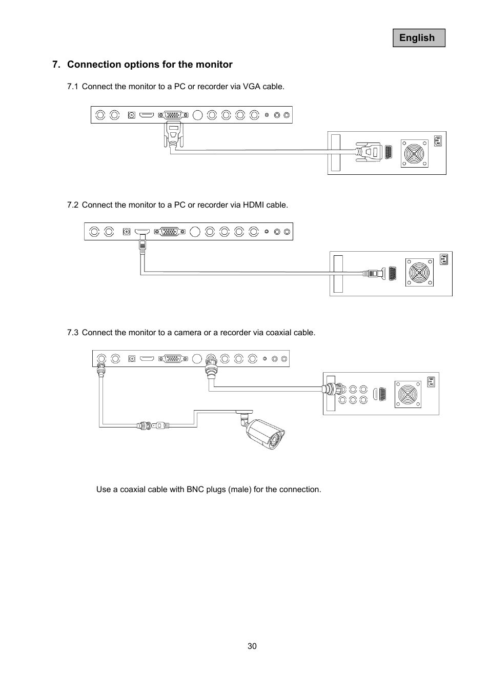 ABUS TVAC10050 Operating instructions User Manual | Page 30 / 117
