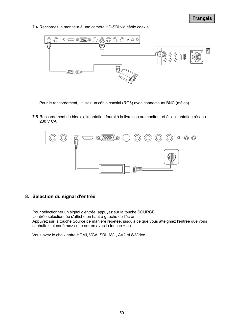ABUS TVAC10050 Operating instructions User Manual | Page 50 / 117
