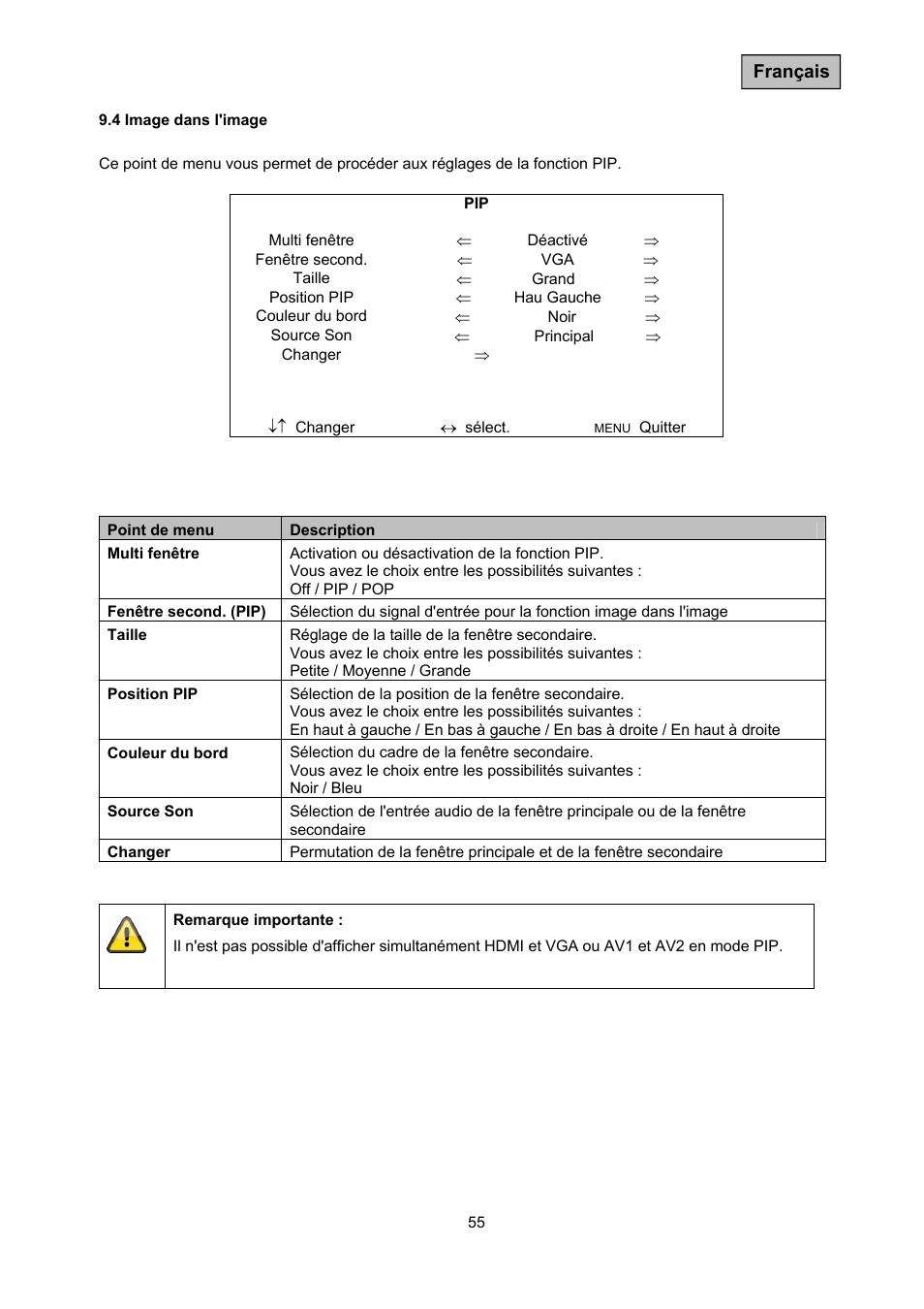ABUS TVAC10050 Operating instructions User Manual | Page 55 / 117