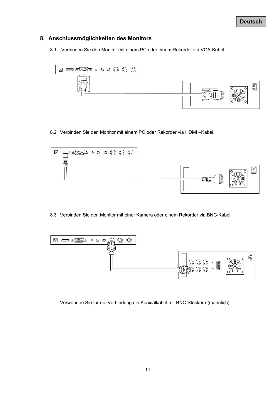 ABUS TVAC10011 Operating instructions User Manual | Page 11 / 105