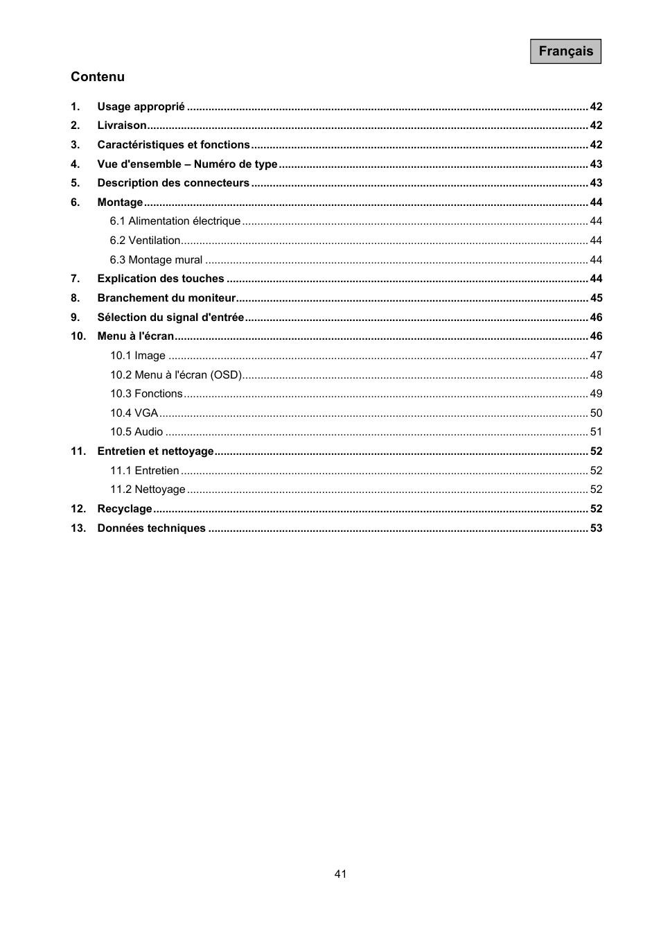 ABUS TVAC10011 Operating instructions User Manual | Page 41 / 105