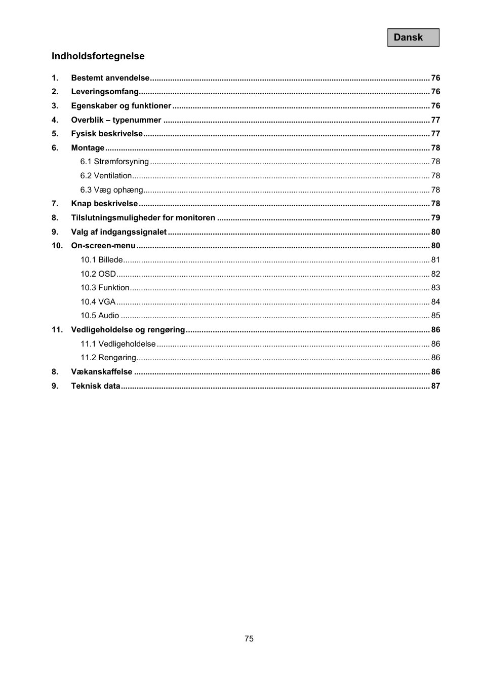 ABUS TVAC10011 Operating instructions User Manual | Page 75 / 105