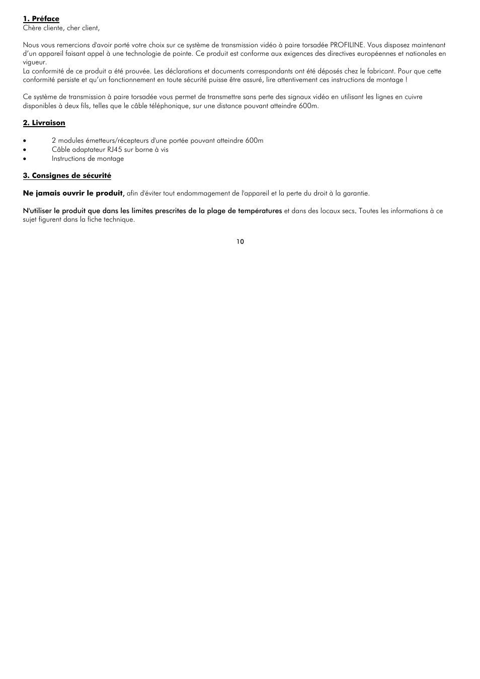ABUS TV8740 User Manual | Page 10 / 24