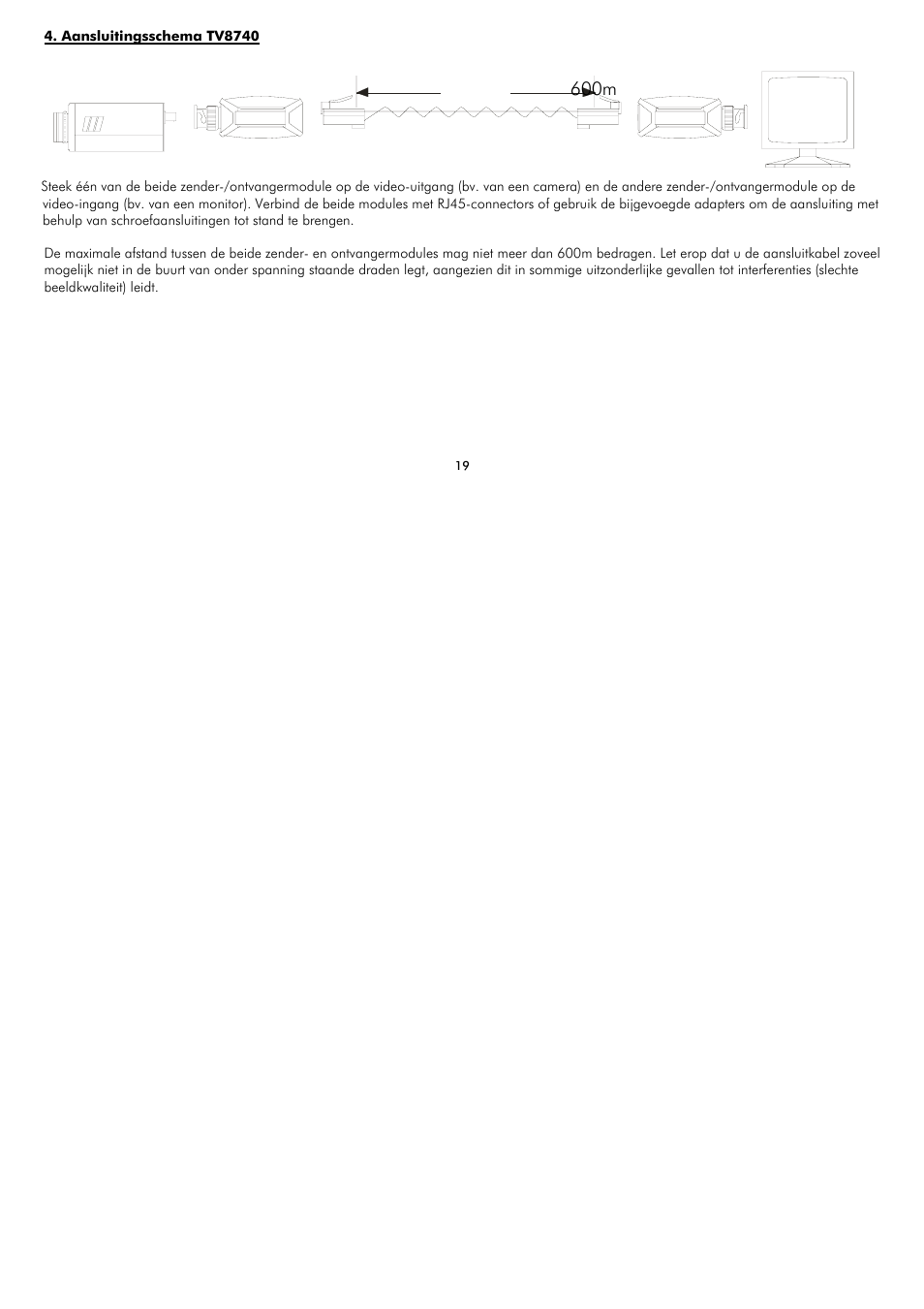 600m | ABUS TV8740 User Manual | Page 19 / 24