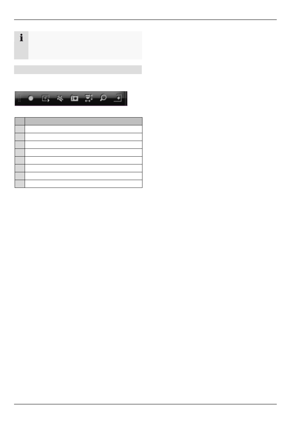 Live weergave, Selectielijst in het camerabeeld | ABUS TVVR41210 Operating instructions User Manual | Page 136 / 409