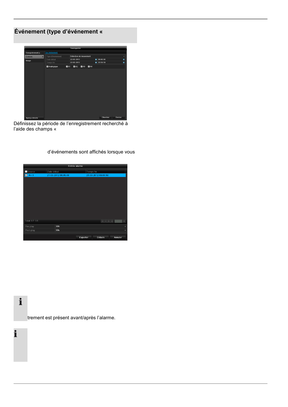 Sauvegarder | ABUS TVVR41210 Operating instructions User Manual | Page 221 / 409