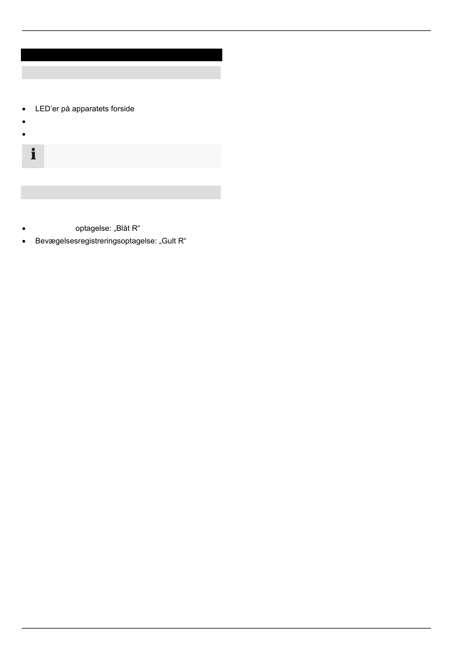 Statusvisninger, Generelt, Visninger på monitoren | ABUS TVVR41210 Operating instructions User Manual | Page 249 / 409