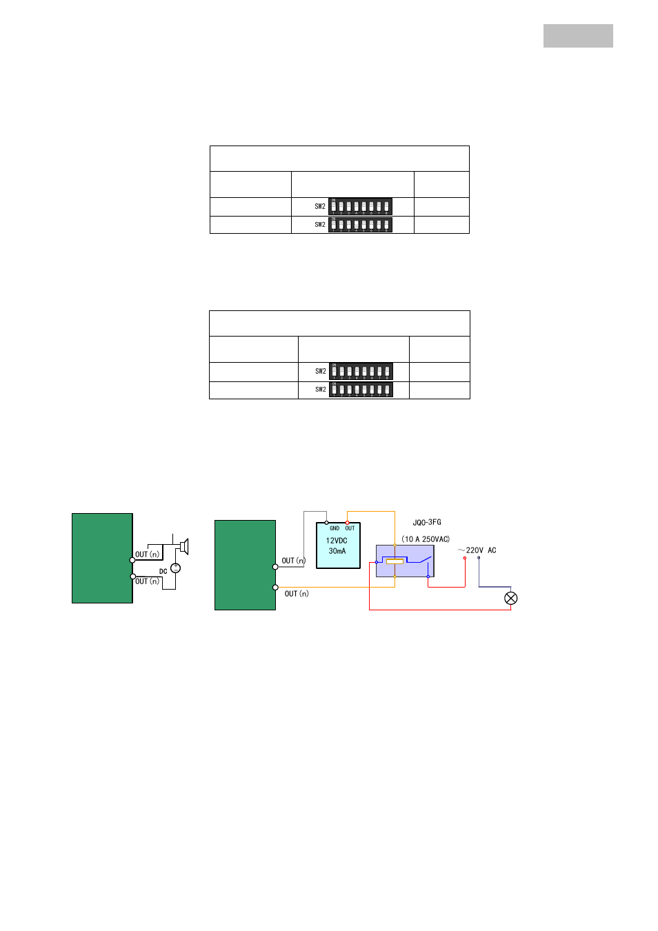 Deutsch, Alarm in/out, Off half-duplex | Off ja, 1 schaltplan | ABUS TVCC81500 Quick Operating instructions User Manual | Page 17 / 146