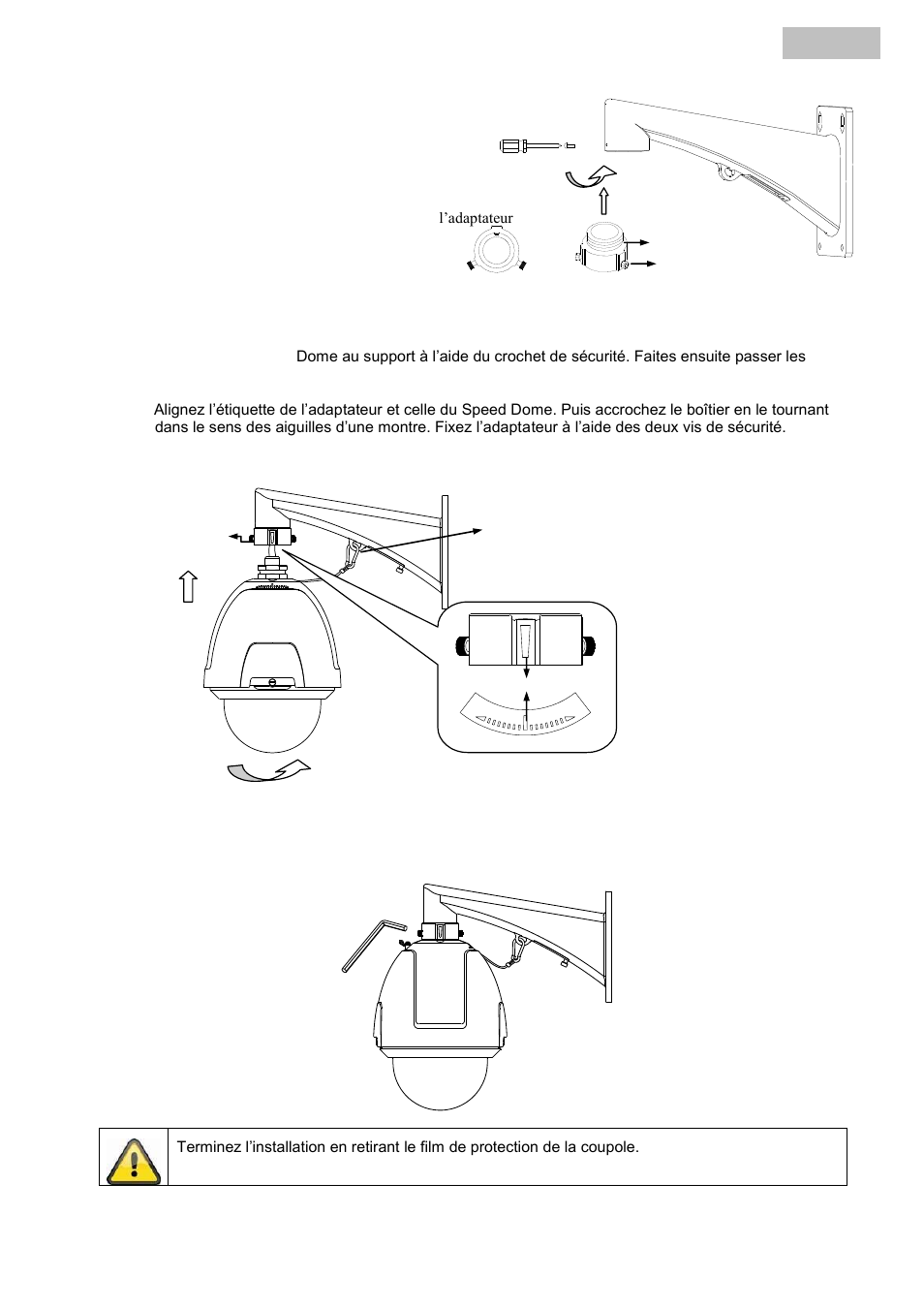 Français | ABUS TVCC81500 Quick Operating instructions User Manual | Page 58 / 146