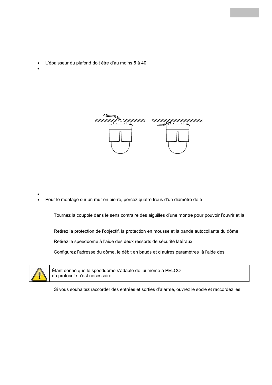 Français | ABUS TVCC81500 Quick Operating instructions User Manual | Page 59 / 146
