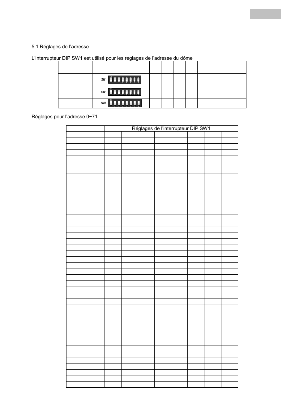 Français | ABUS TVCC81500 Quick Operating instructions User Manual | Page 64 / 146