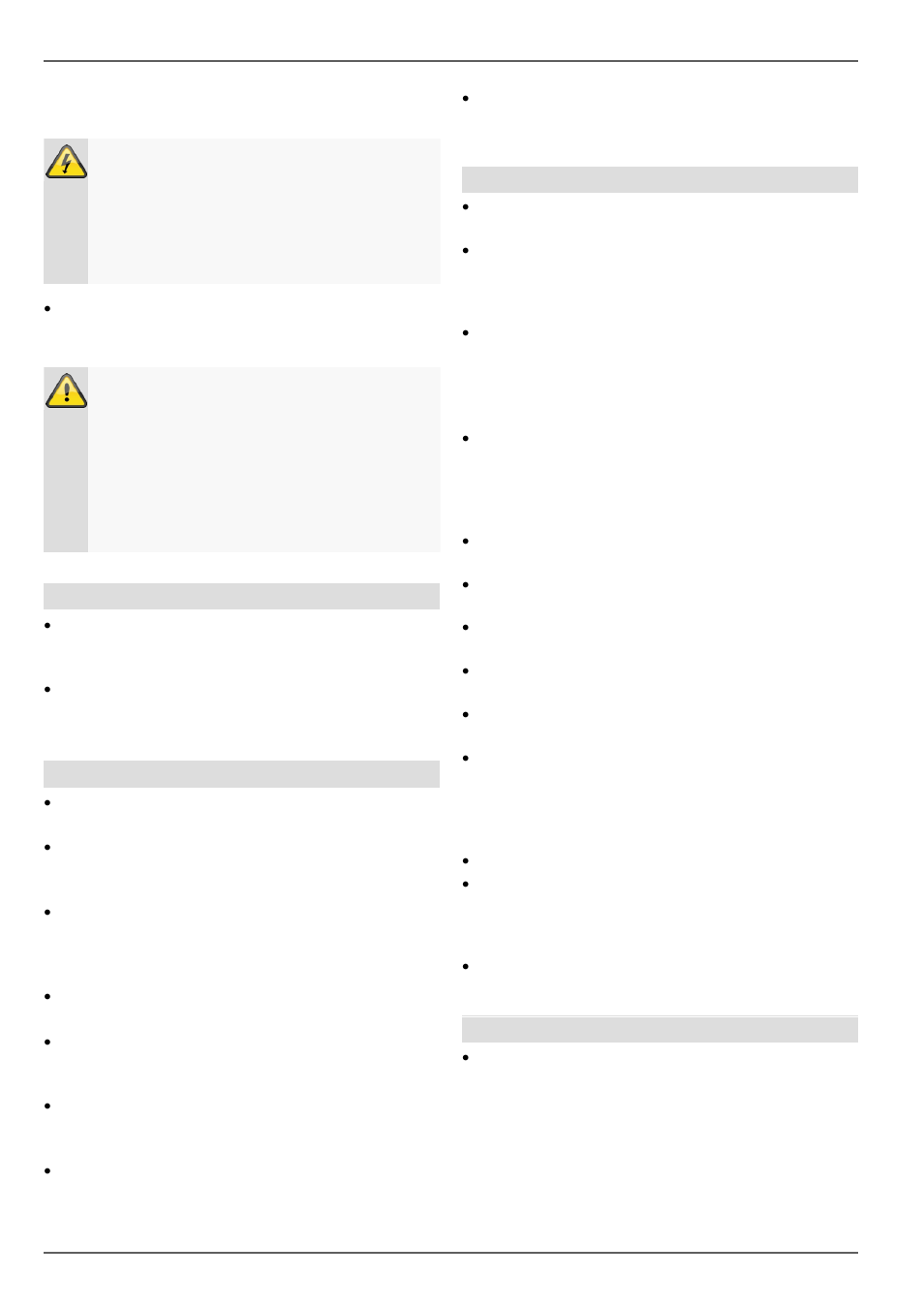 Belangrijke veiligheidsinstructies, Overbelasting/overspanning, Kabels | Plaatsing/werkomgeving, Afstandsbediening | ABUS TVHD80110 Operating instructions User Manual | Page 127 / 408