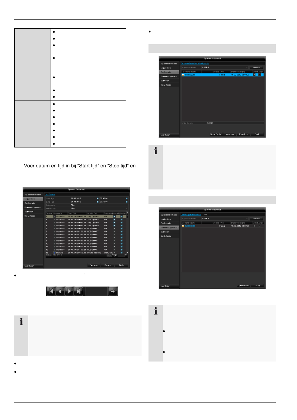Onderhoud, Configuratie, Firmware upgrade | ABUS TVHD80110 Operating instructions User Manual | Page 165 / 408