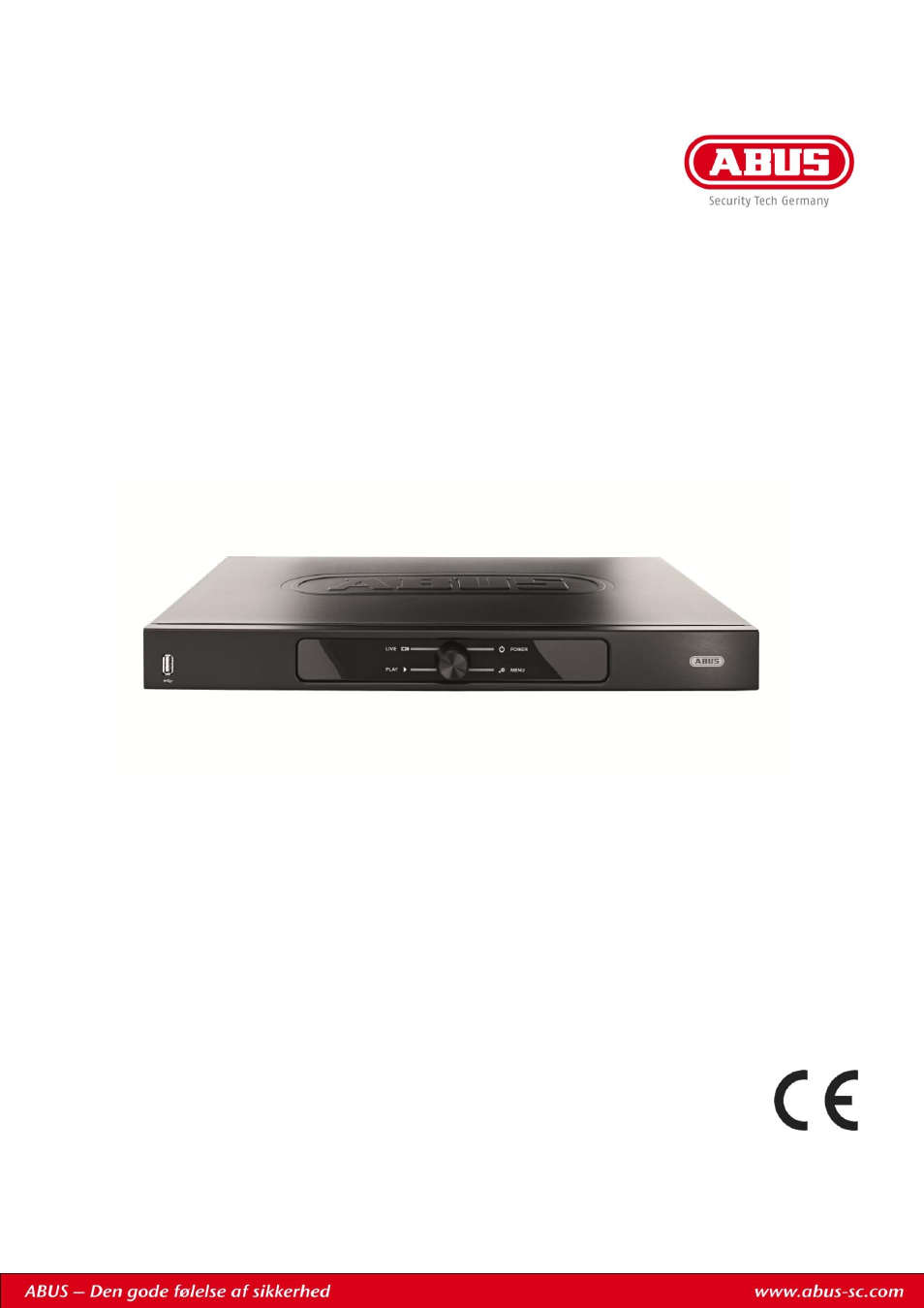 Betjeningsvejledning | ABUS TVHD80110 Operating instructions User Manual | Page 236 / 408