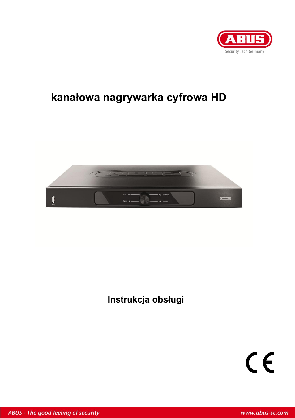 Instrukcja obsługi | ABUS TVHD80110 Operating instructions User Manual | Page 294 / 408
