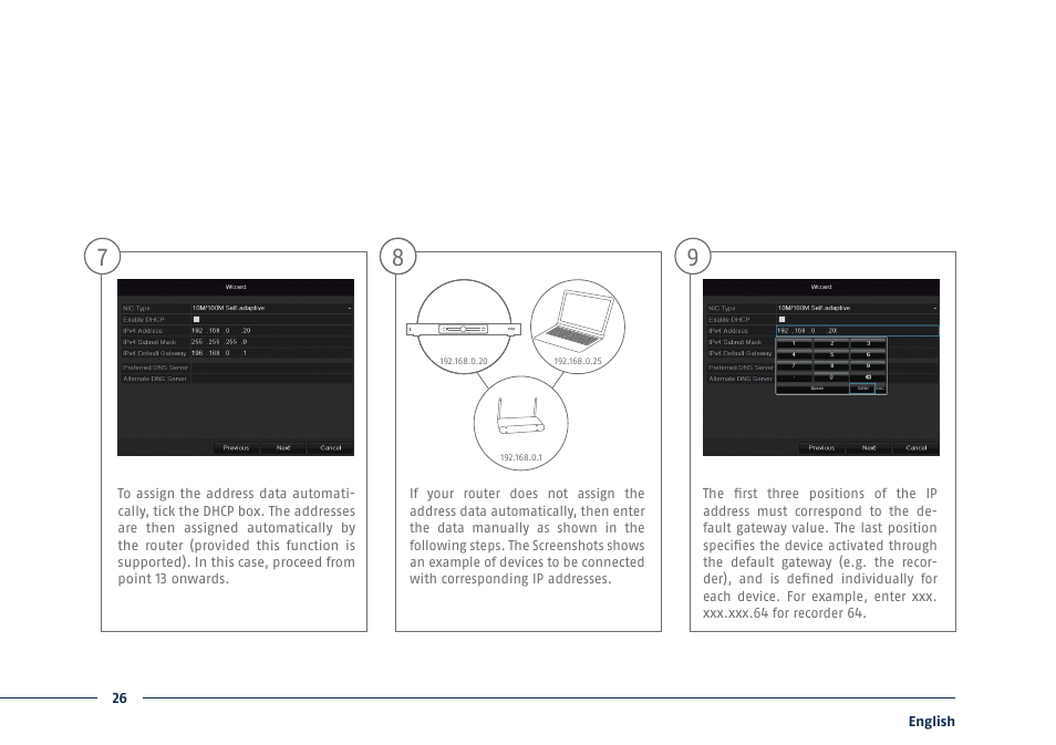ABUS TVHD80110 Quick operating instructions User Manual | Page 26 / 87