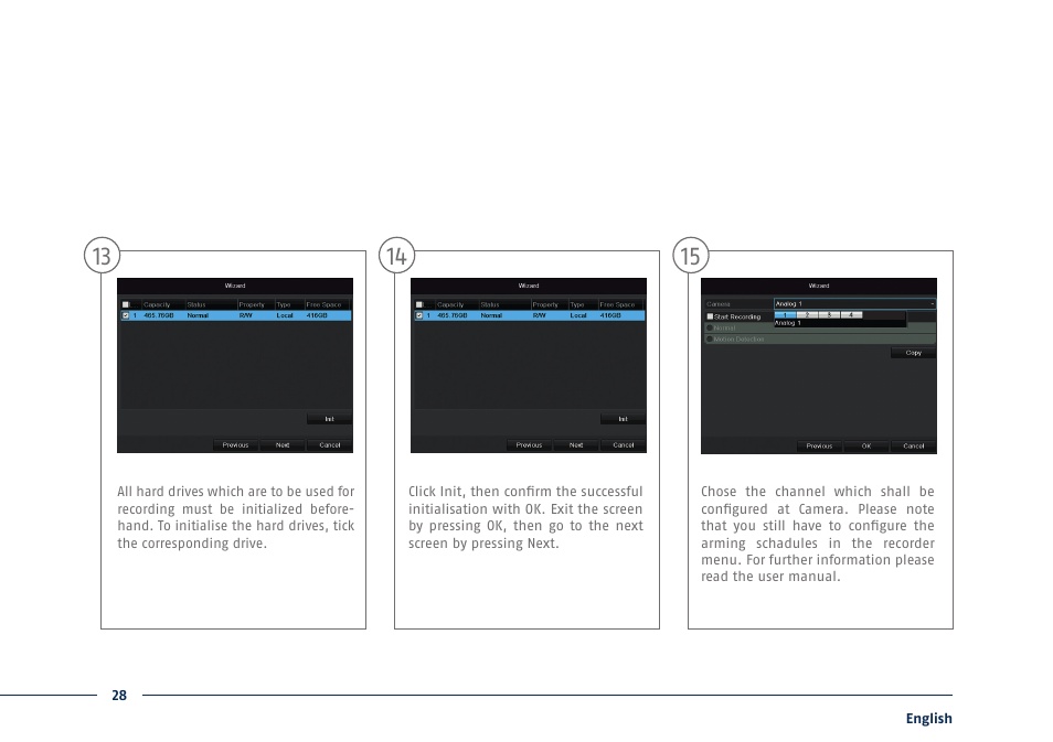 ABUS TVHD80110 Quick operating instructions User Manual | Page 28 / 87