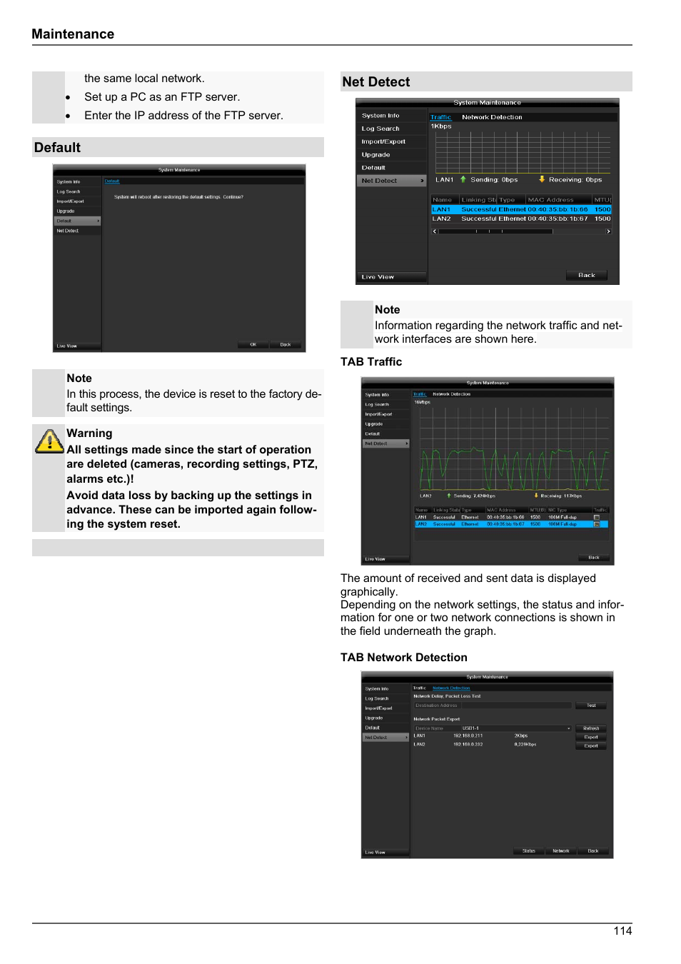 ABUS TVHD80010 Operating instructions User Manual | Page 114 / 366