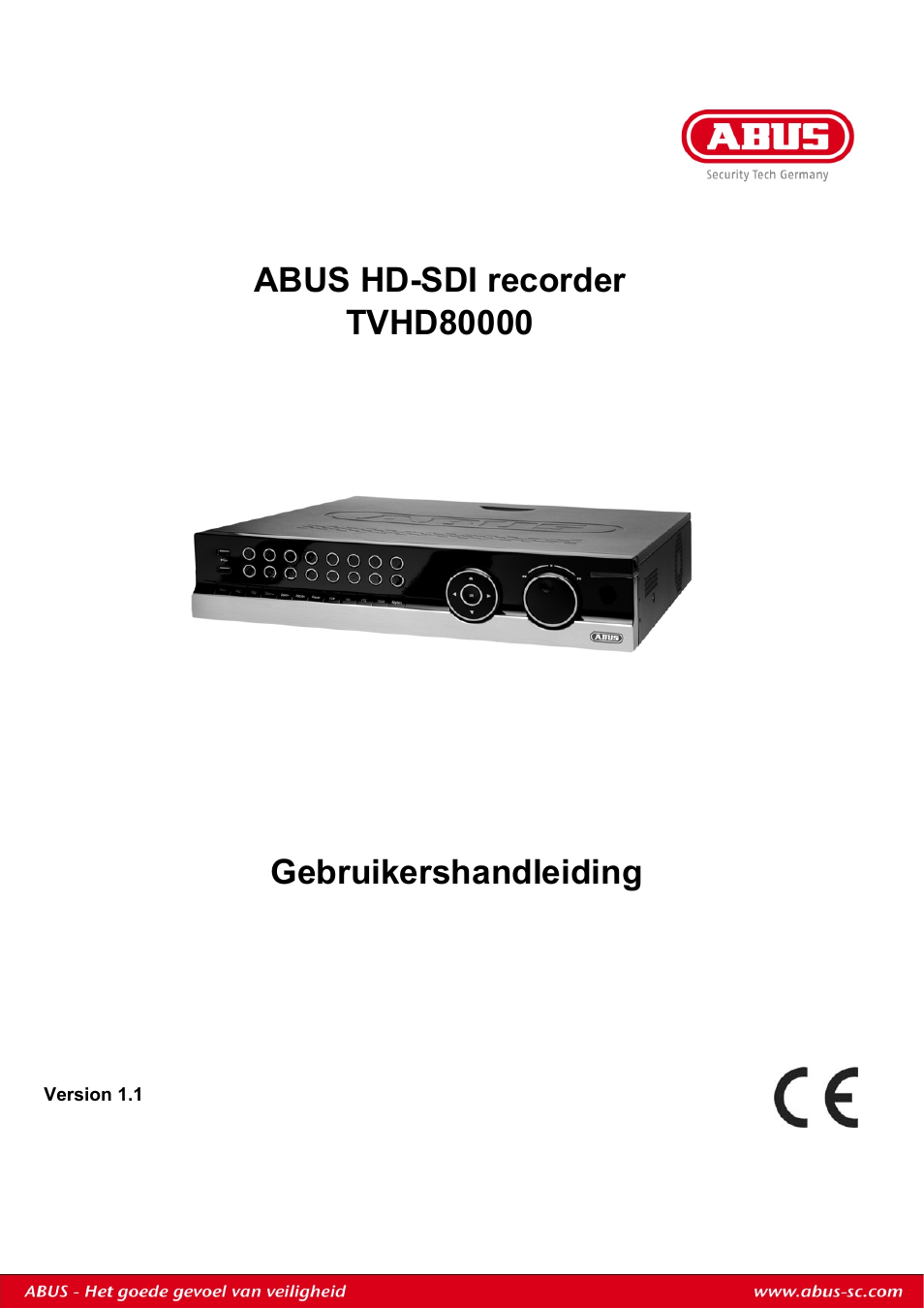 Gebruikershandleiding | ABUS TVHD80010 Operating instructions User Manual | Page 124 / 366